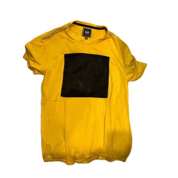 Gordo Cromato CR-24 Embossed Yellow T-Shirt Mens XXL - Picture 1 of 4